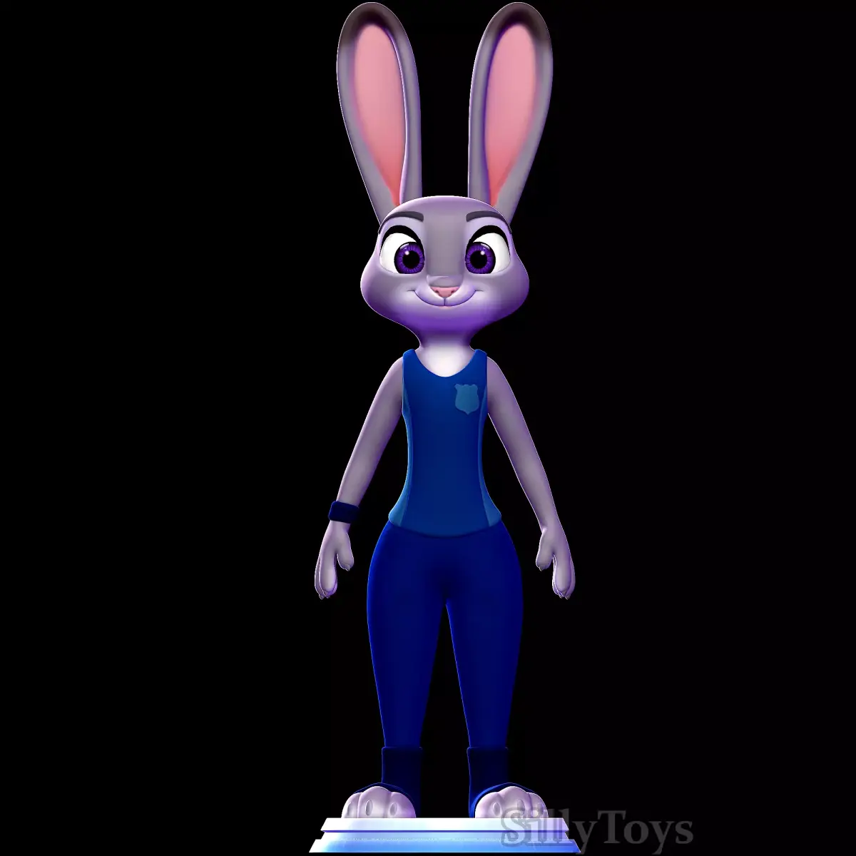 Judy Hopps ZPD Training outfit -  Zootopia 3D print model