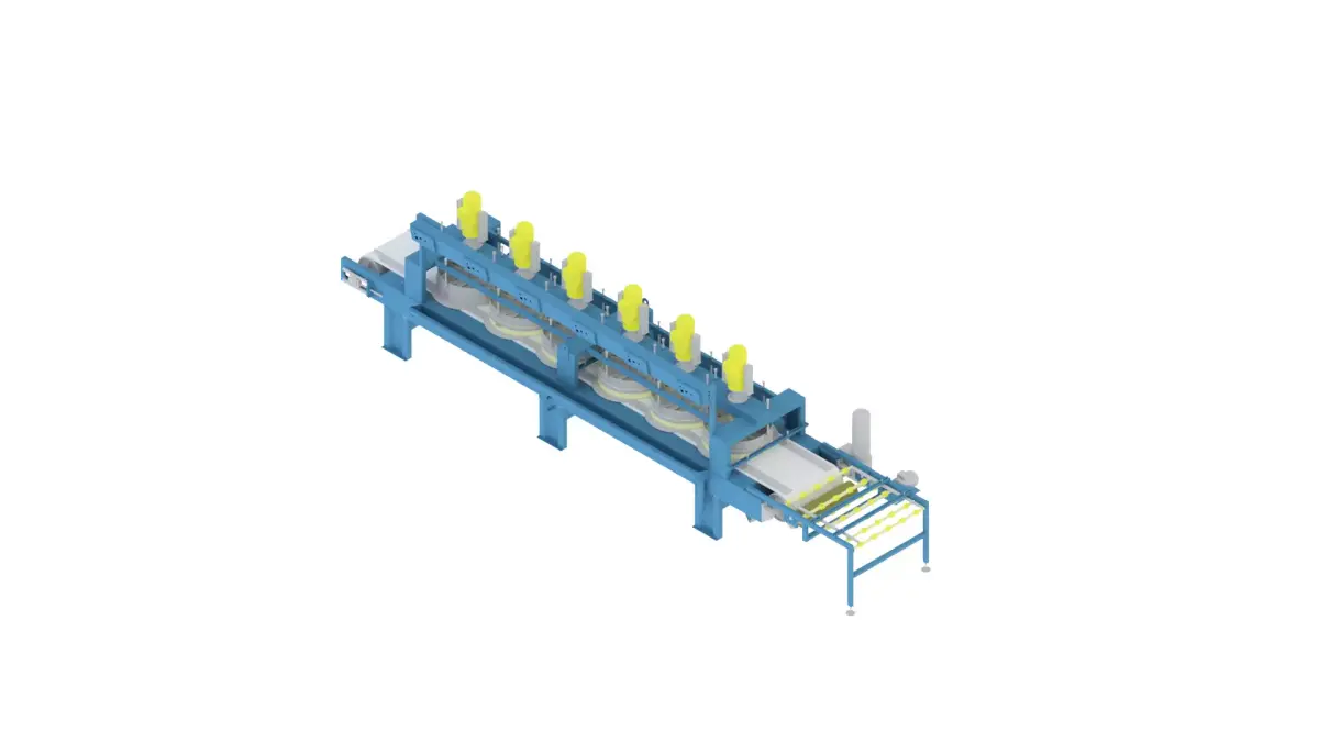 Filling Machine for Travertine and Marble  3D model