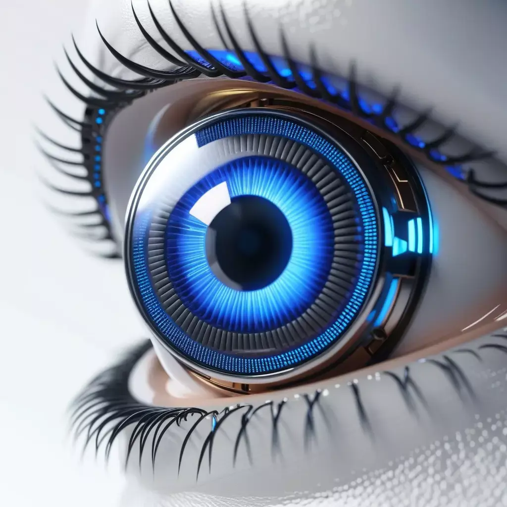 Cybernetic Eye Implant 3D Model 3D model buy