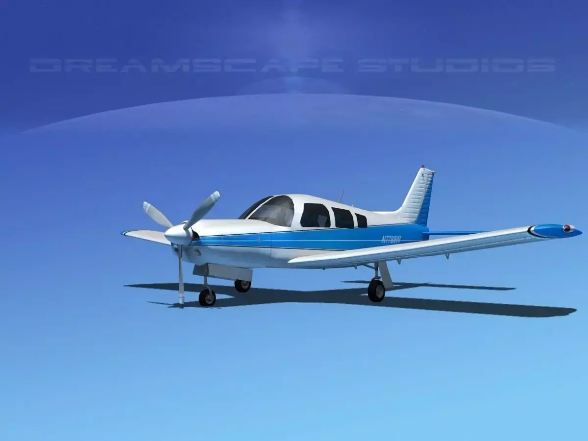 Piper Cherokee Arrow 3D model buy