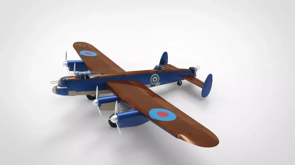 Avro Lancaster 3D model order