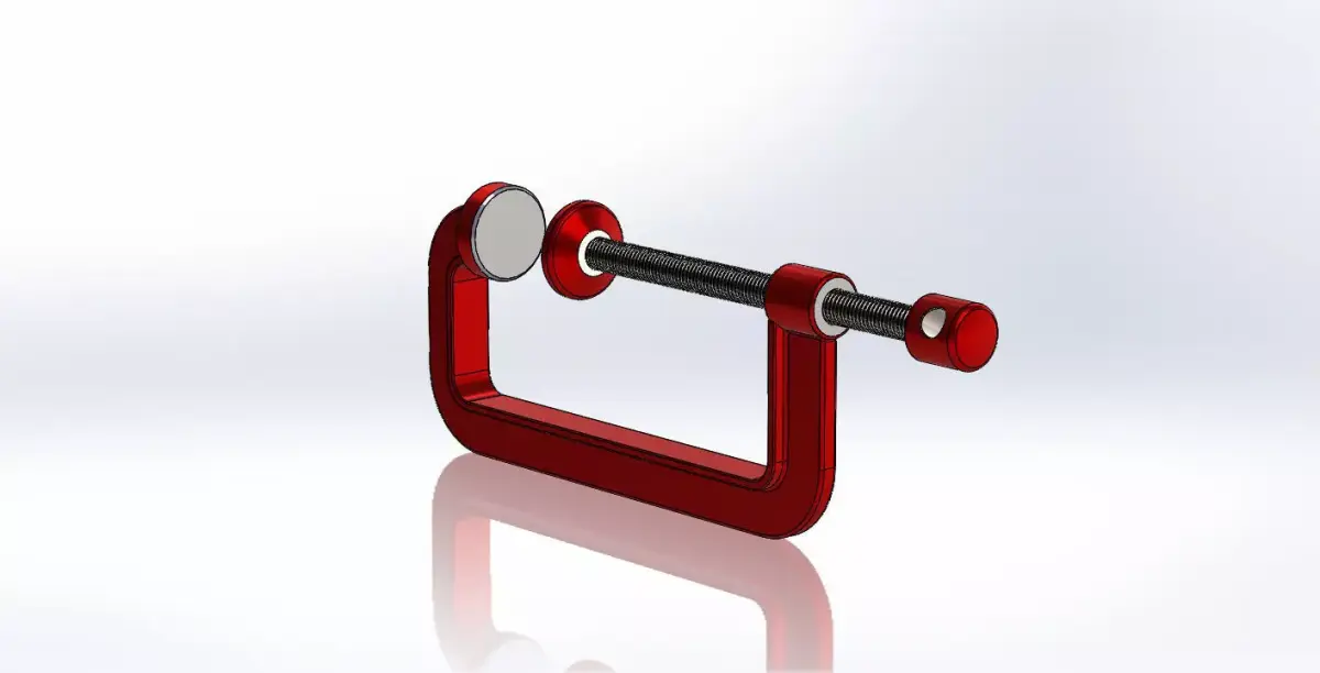 handcuff metal handle 3D model