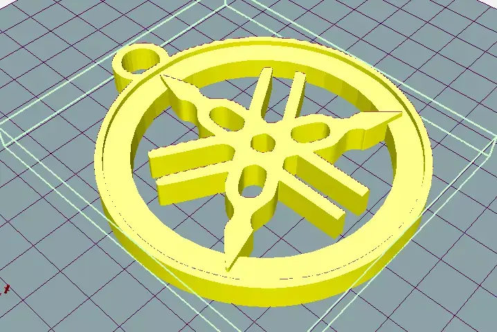 Yamaha Keychain 3D model