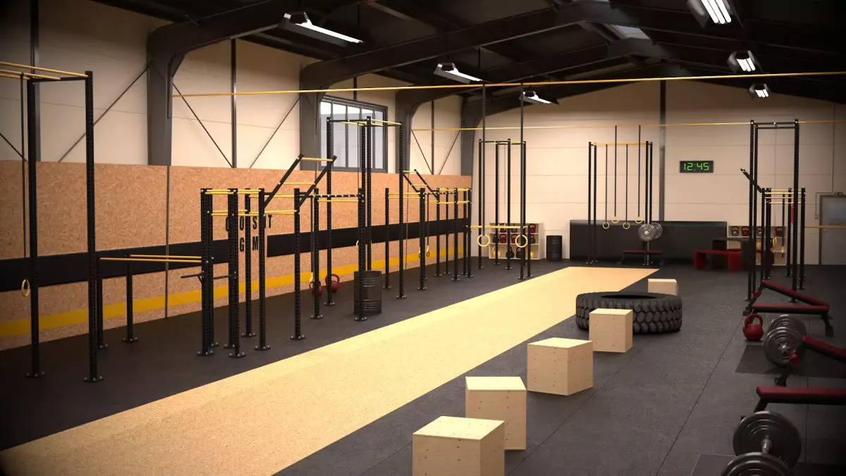 CrossFit Training Center 3D model