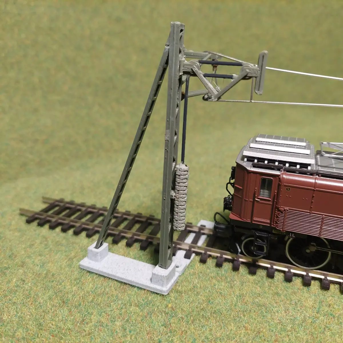 Catenery Tension Pole type A 1-87 FDM 3D print model