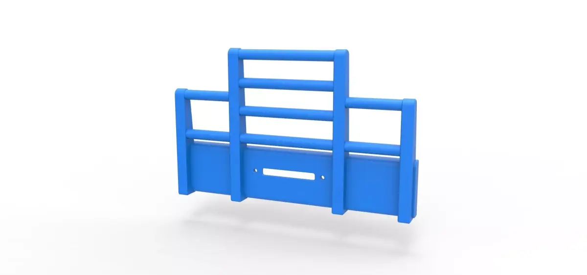 Moose bumper for semi truck V2 Scale 1 to 25 3D print model