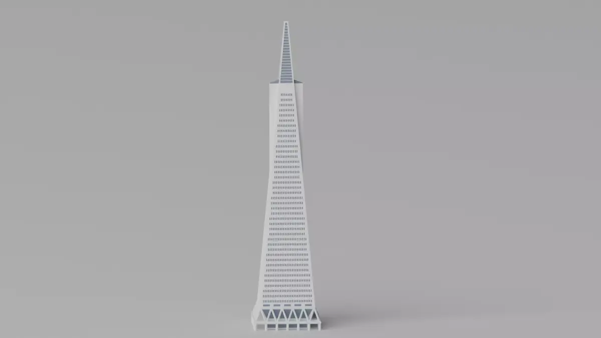 Transamerica Pyramid San Francisco 3D model