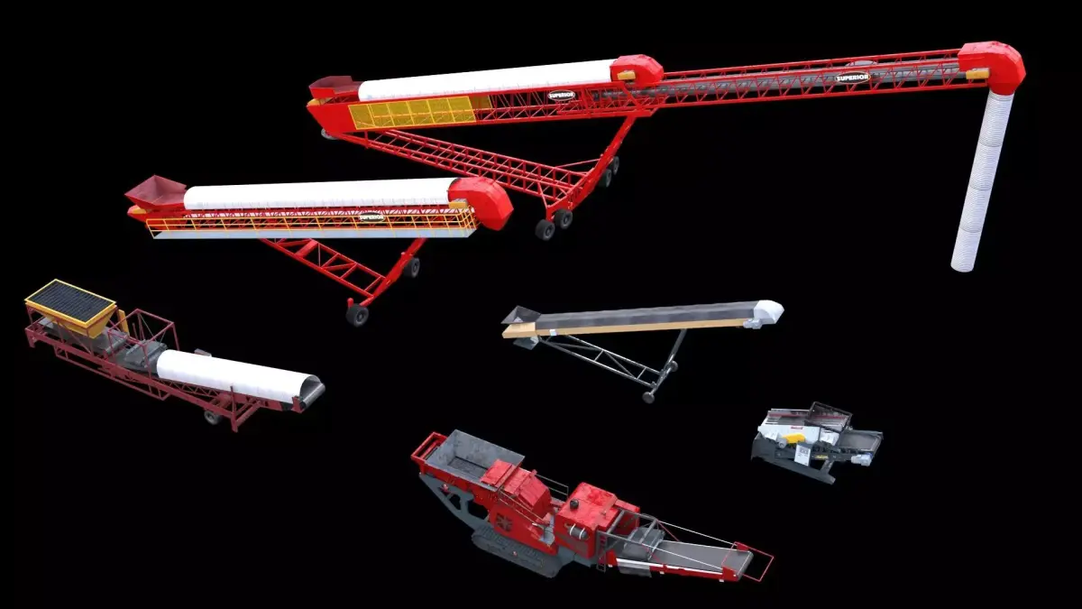 Mining equipment 3D model purchase