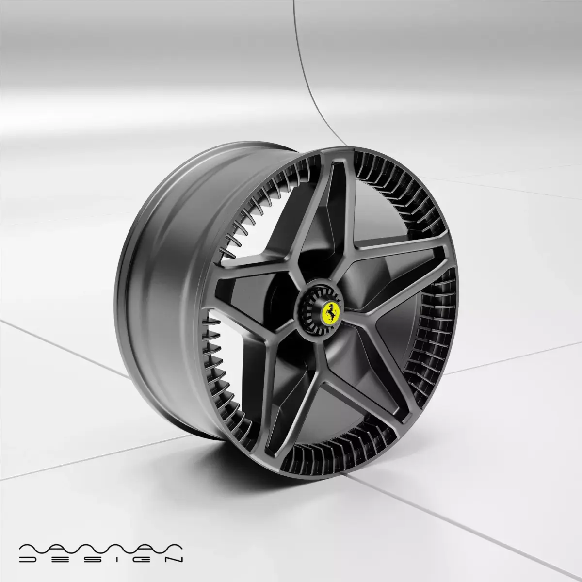 F40 LM Wheel 3D model
