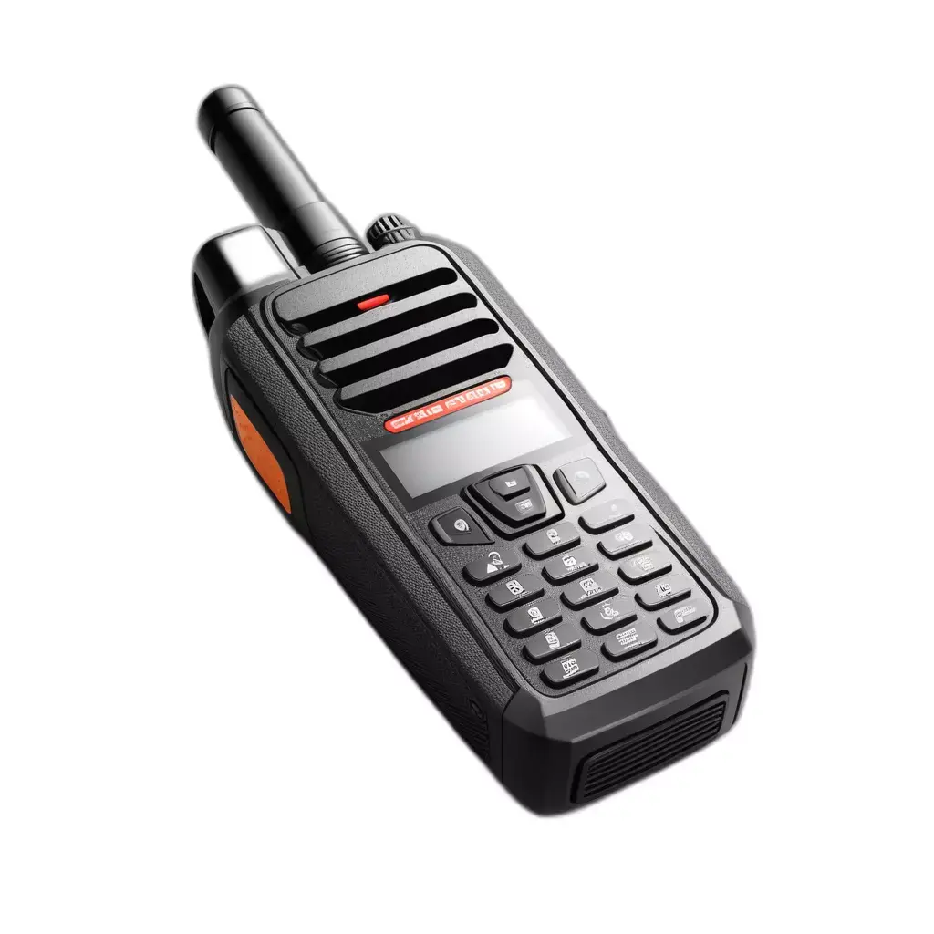 Rugged TwoWay Radio Communication Device Low-poly 3D model
