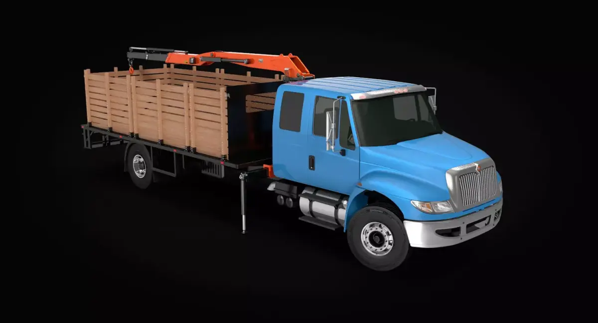 Durastar Self Loader Truck 3D model