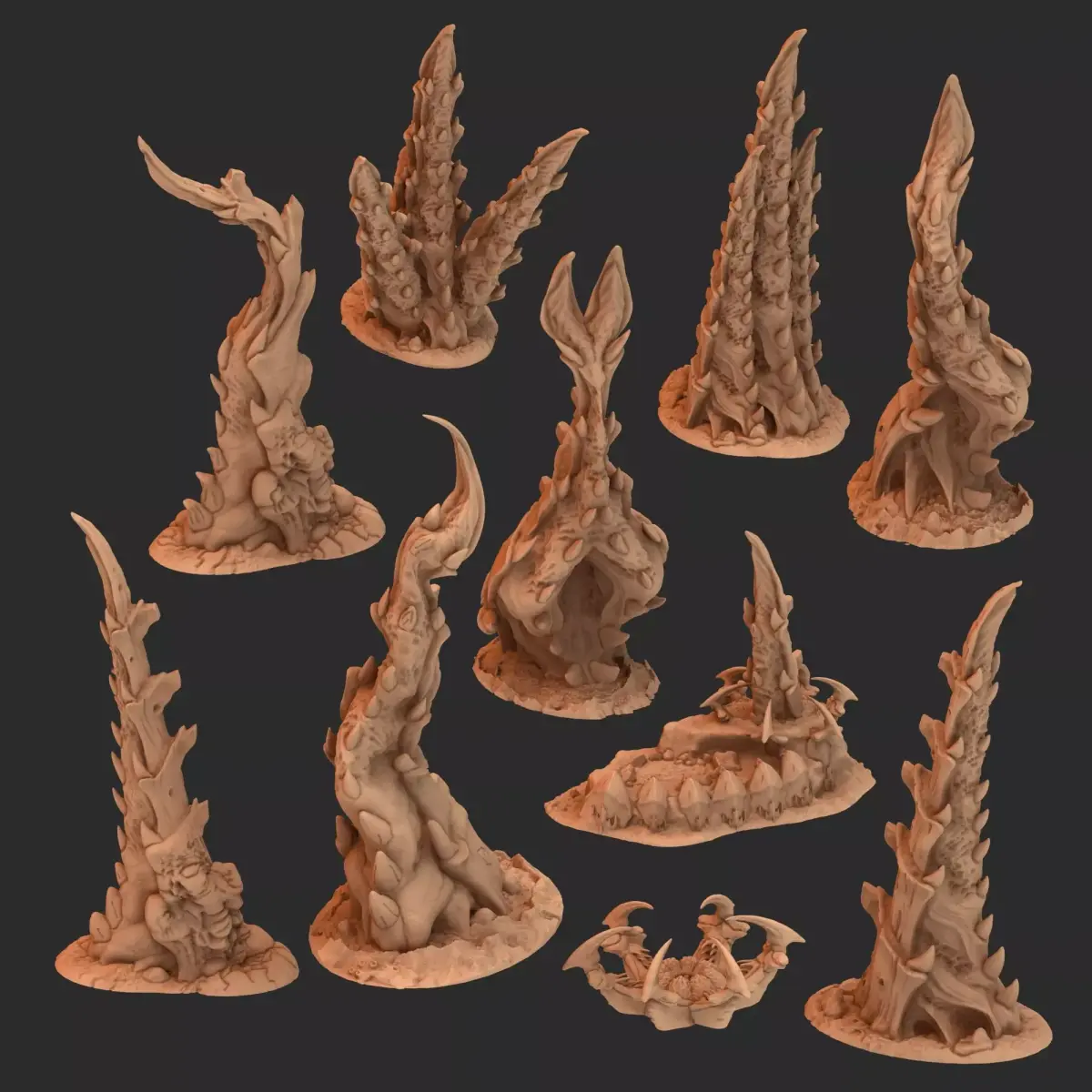 Tyty bug party terrain remix Part 2 Free 3D print model