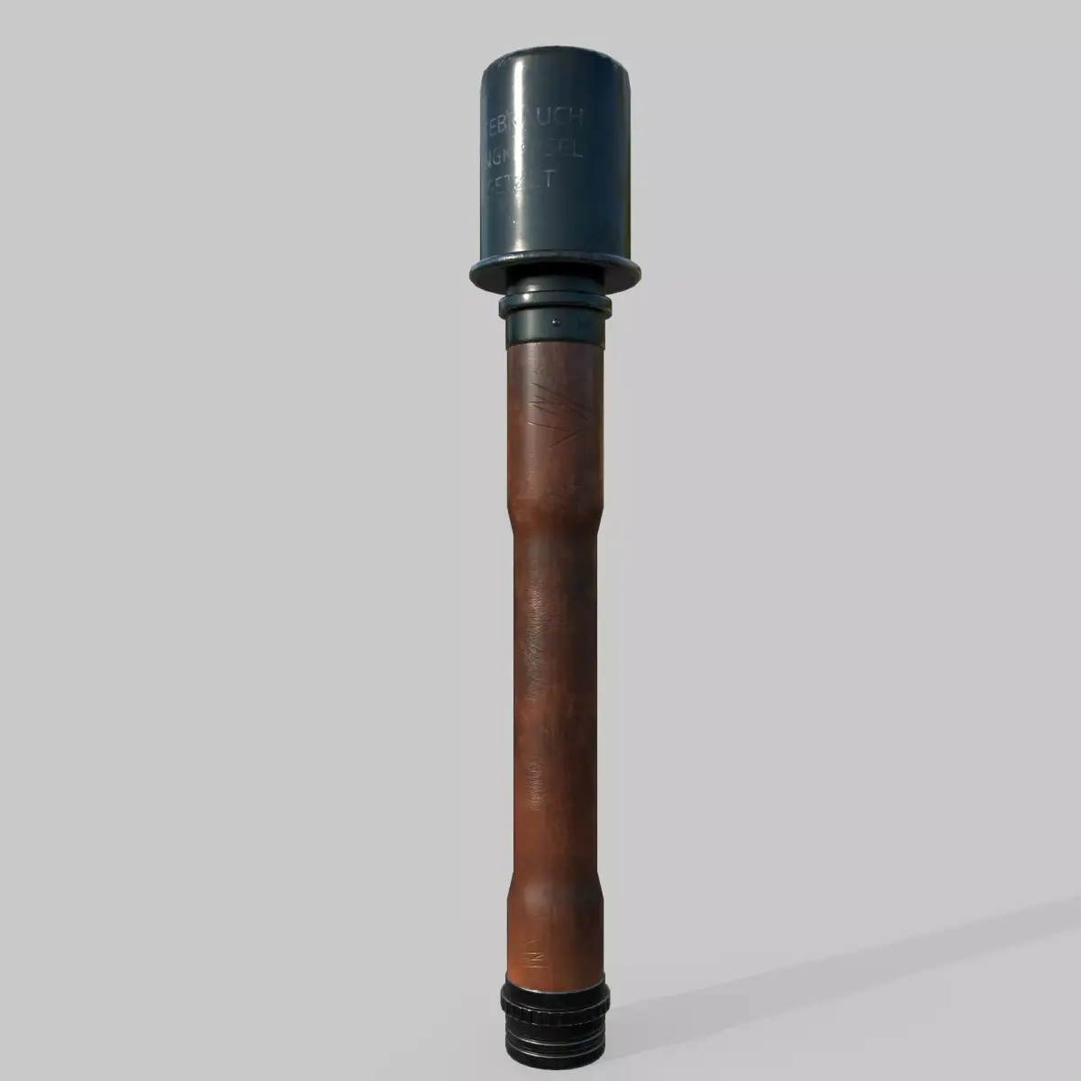 Grenade M24 Stielhandgranate Low-poly 3D model