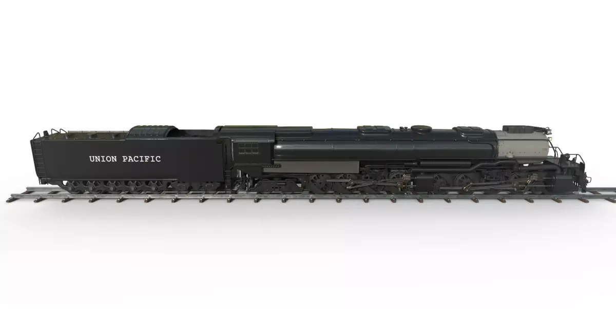 UP 4000 - Big Boy Steam Locomotive 3D model