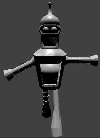Bender robot Free 3D model