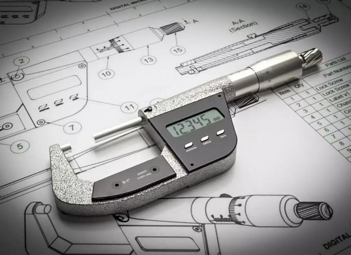 Digital Micrometer 3D model