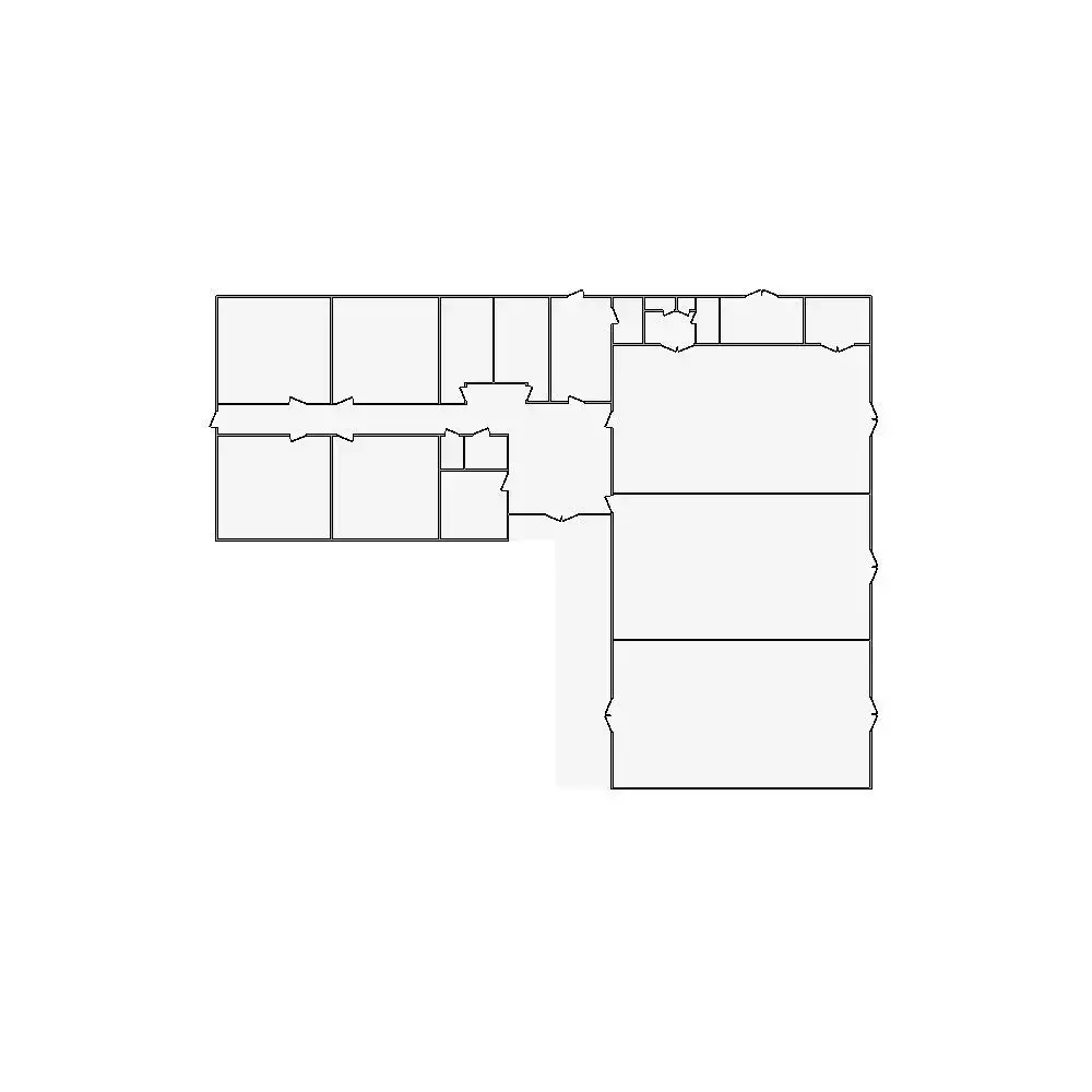 Commercial Interior Sketch - 7501-8000 SF - Xactimate 3D model