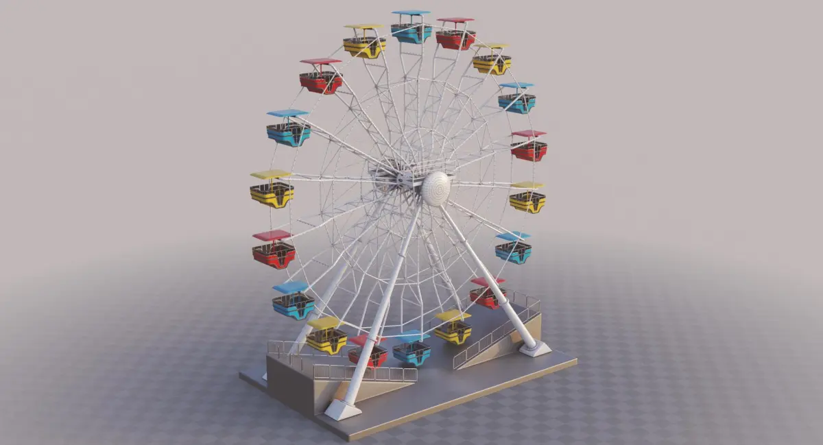 Ferris Wheel  purchase 3D model