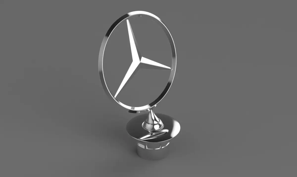 Mercedes-Benz star  3D model