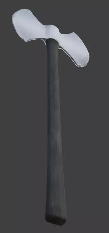 Simple Axe Low-poly 3D model buy