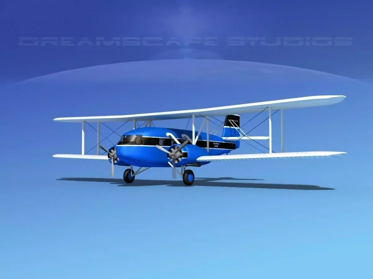 Curtiss Condor V04 3D model