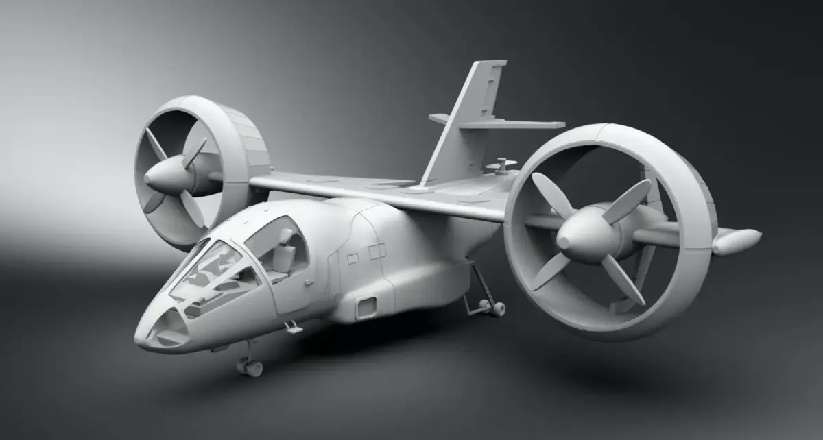 SHADO KINGFISHER scale model 3D print model