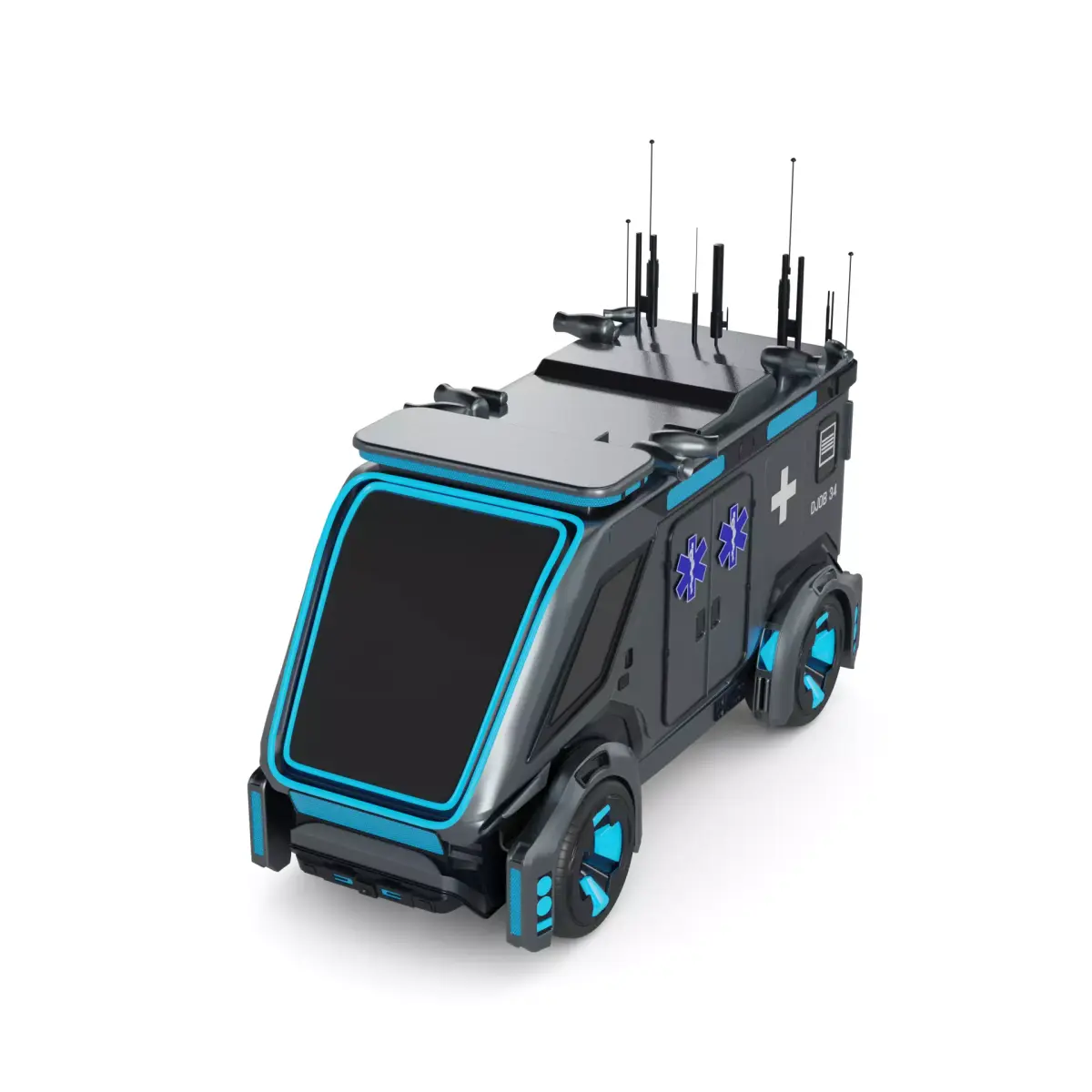 Search Rescue Vehicle 3D model order