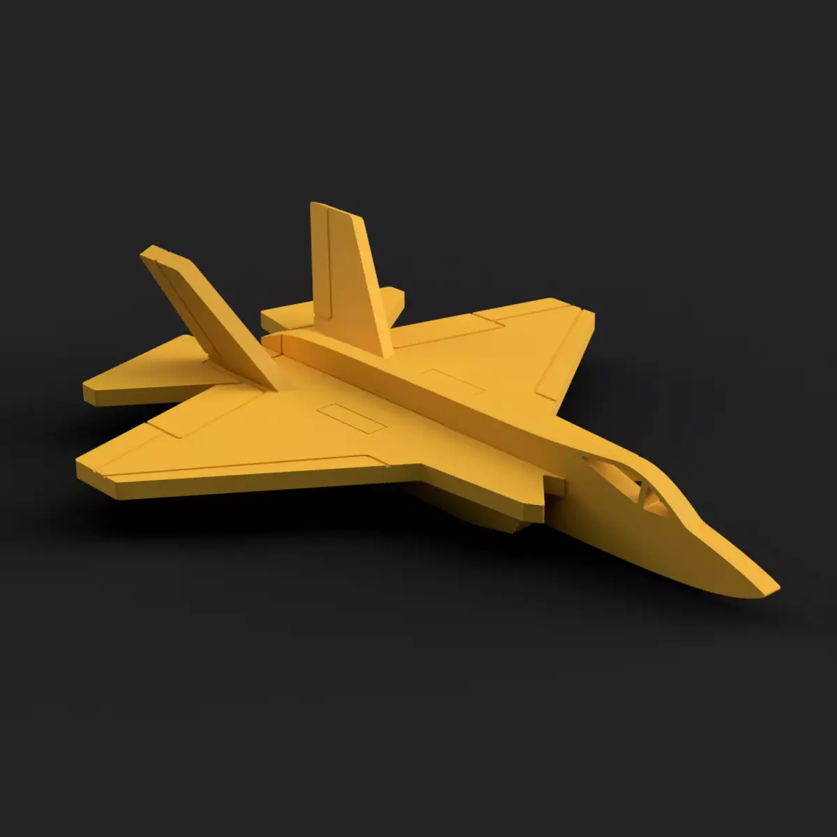F-35C Lightning kit card Free 3D print model