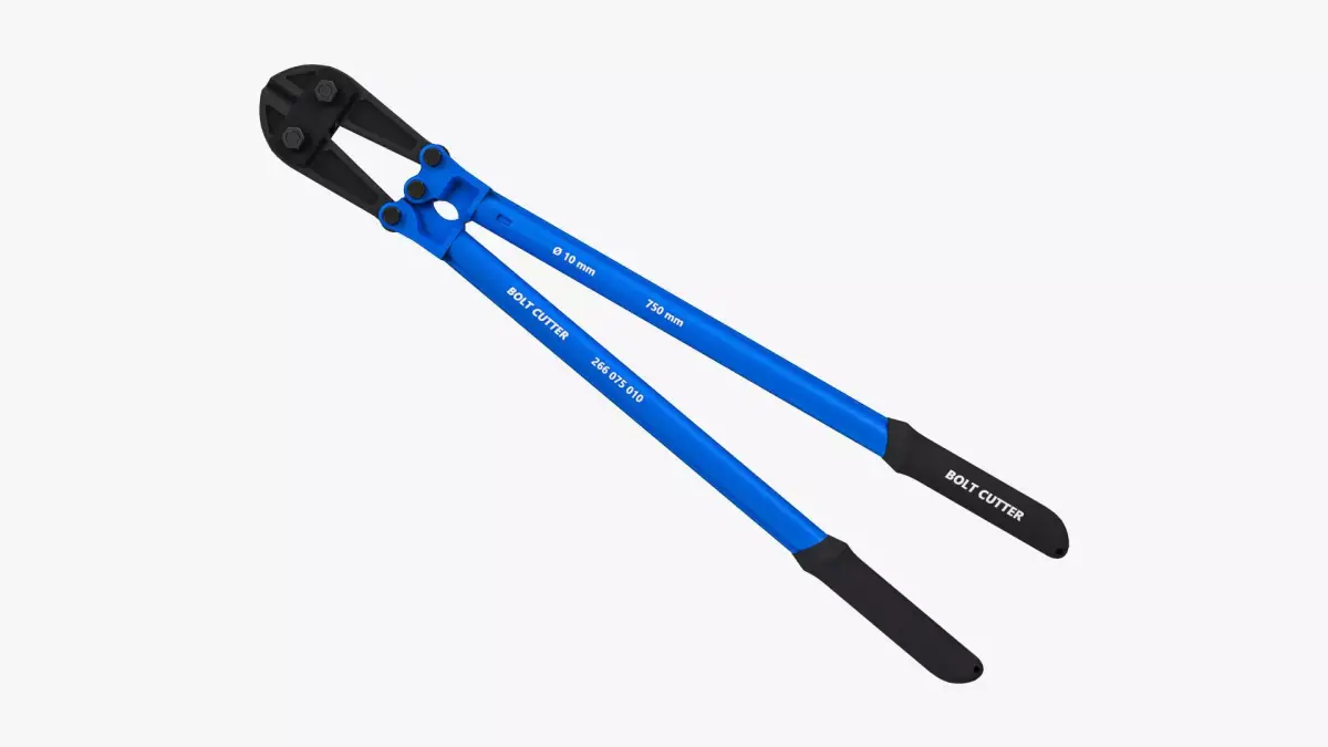 Bolt Cutter 3D model 2