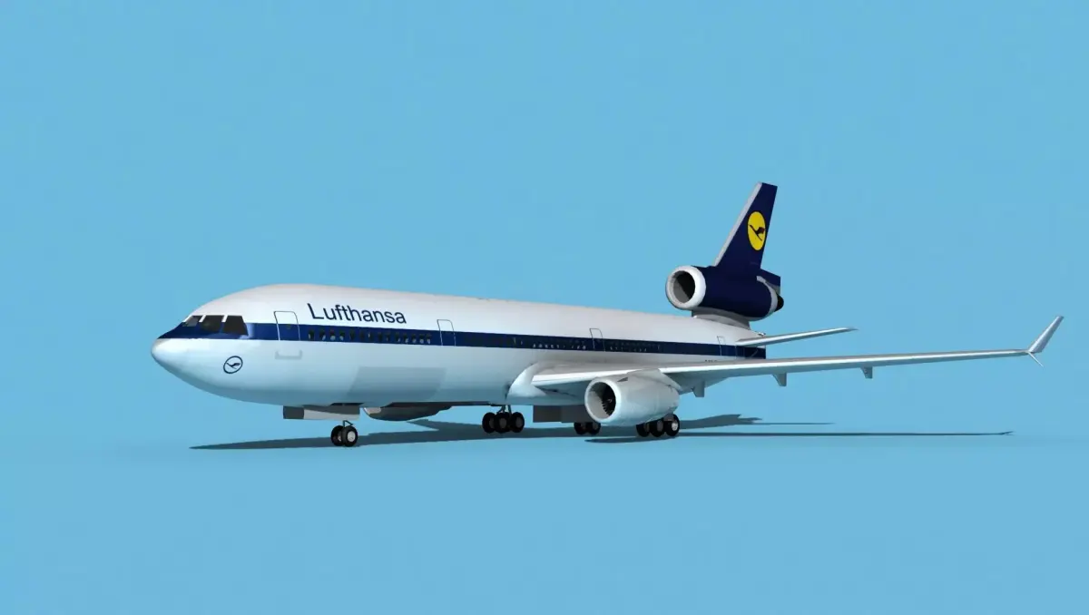 McDonnell Douglas MD-11 Lufthansa 3D model