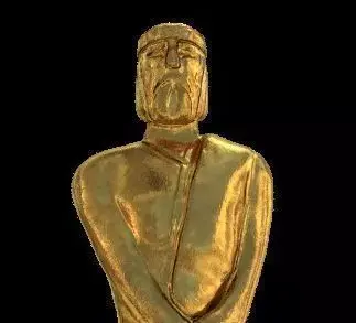 Martin Fierro Award Statuette 3D model 3D model