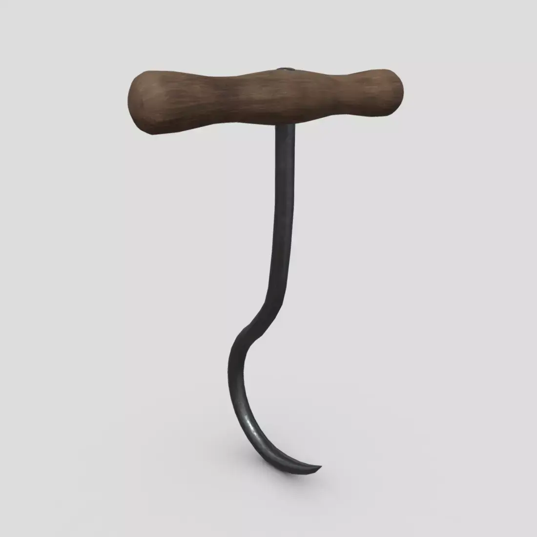 Meat Hook 6 Low-poly 3D model