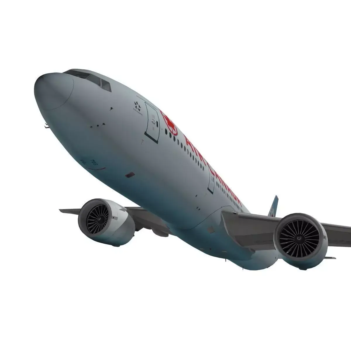Boeing 777-200LR Air Canada 3D model