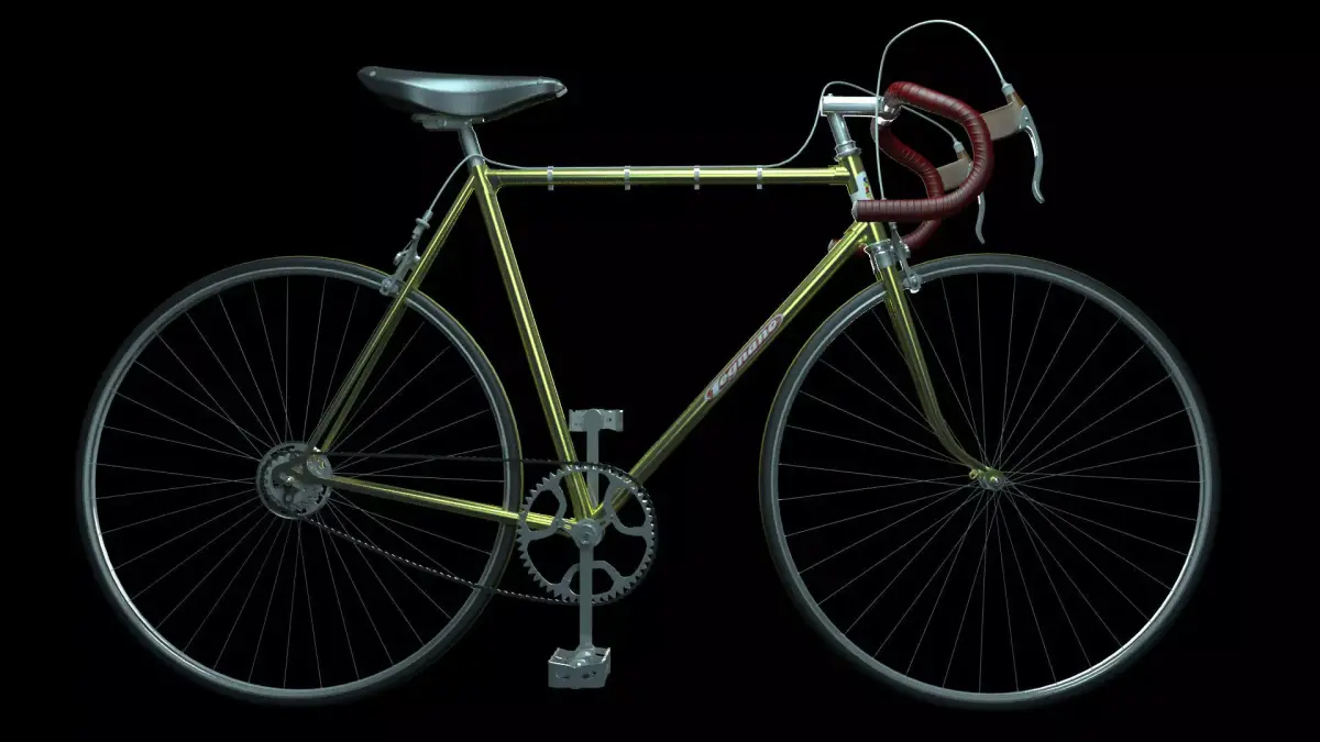 Bicycle 3D model 4