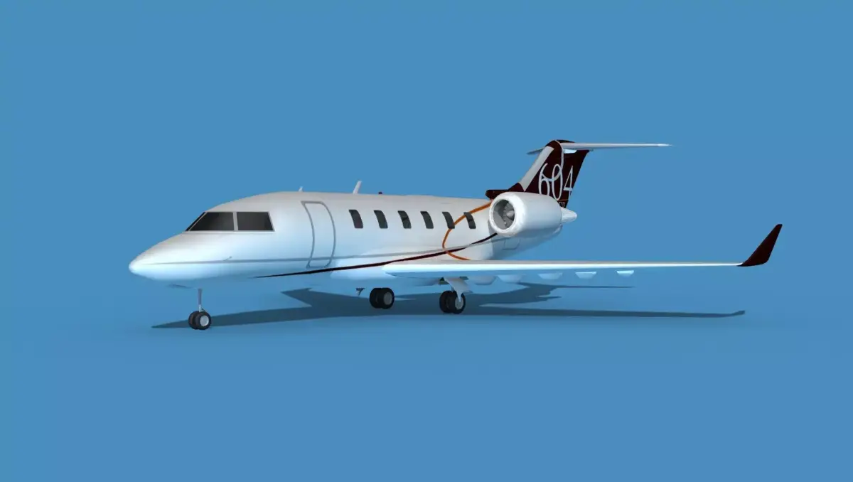 Bombardier CL-604 Challenger V01 3D model