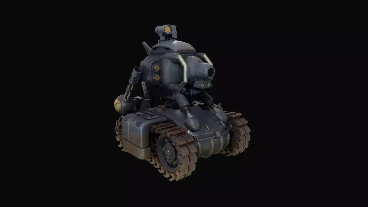 Metal Slug Low-poly 3D model