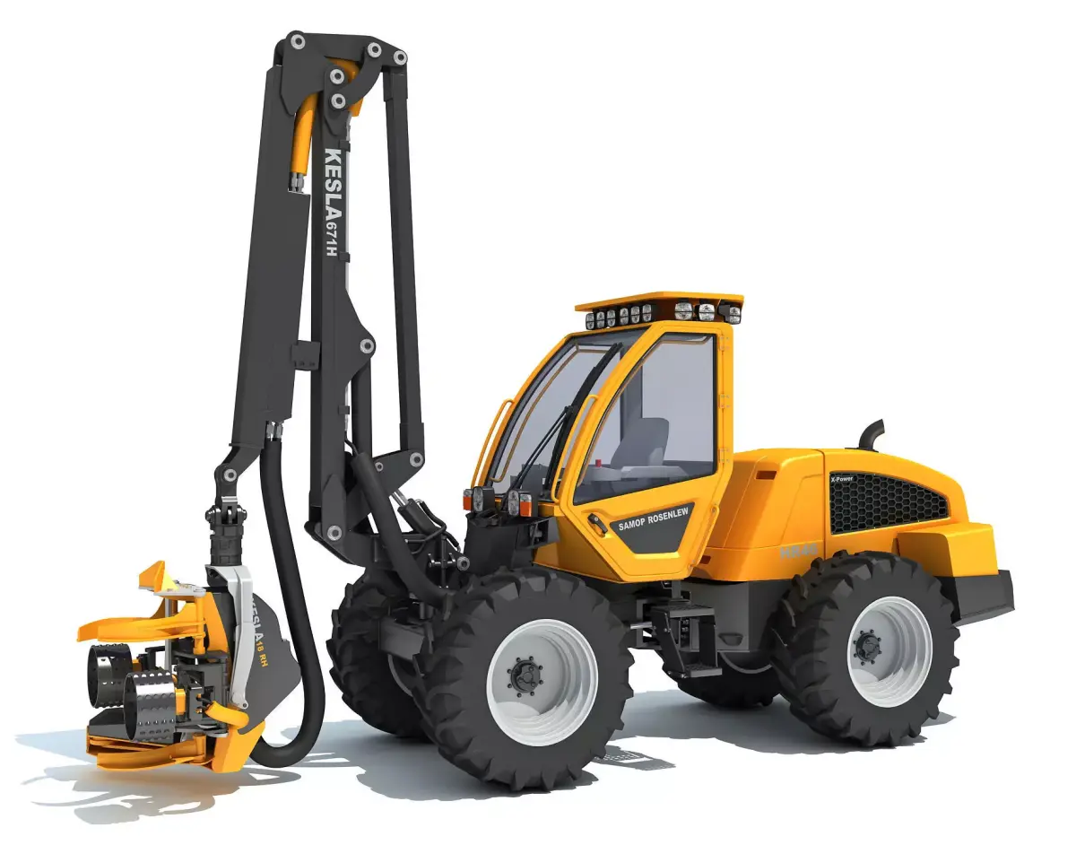 Sampo Forest Machine 3D model