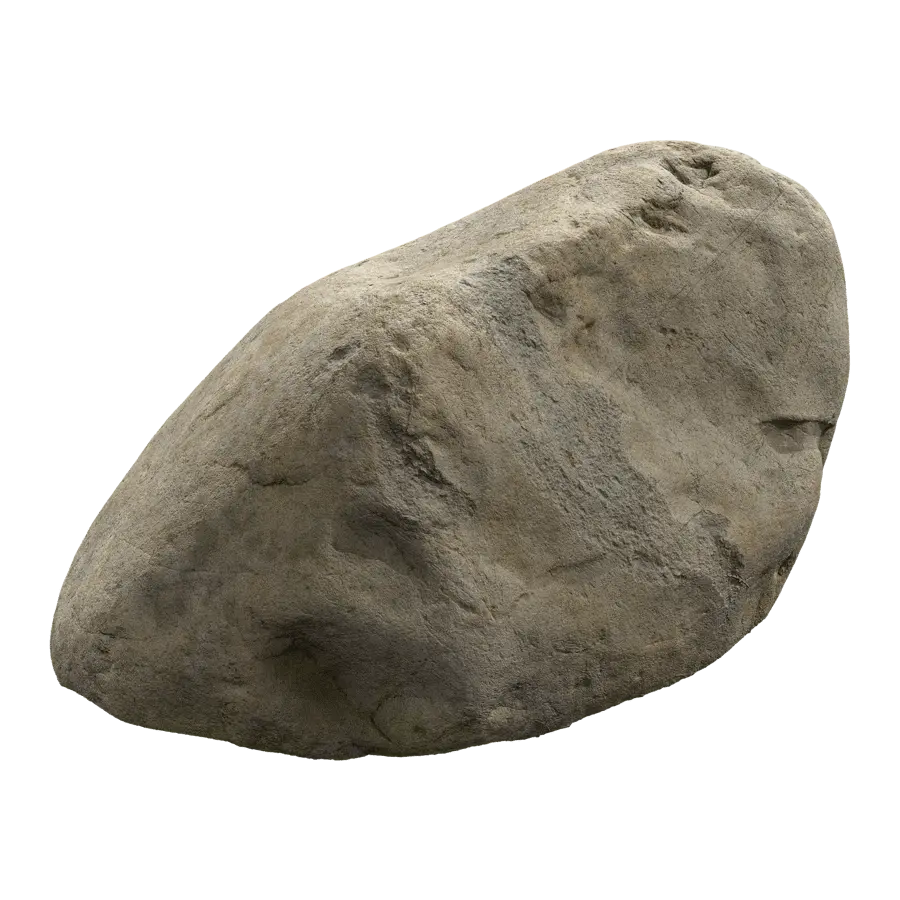  Warm Toned Smooth Large Rock Boulder Model  purchase