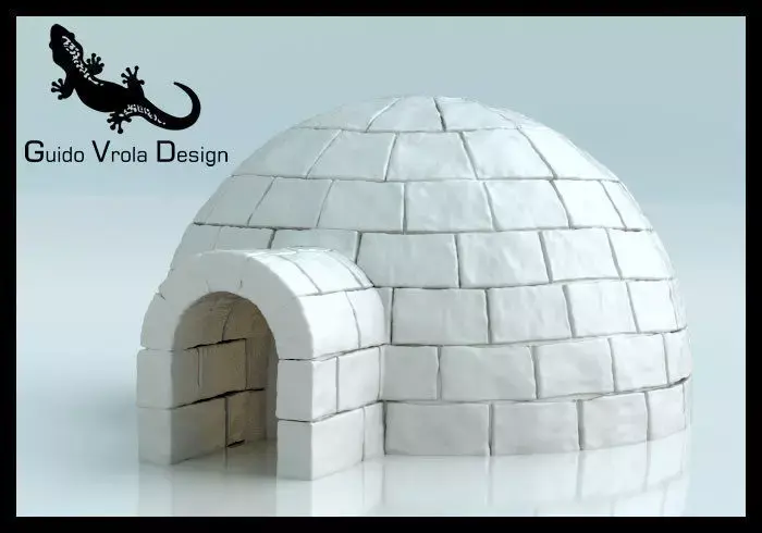 Igloo 3D model