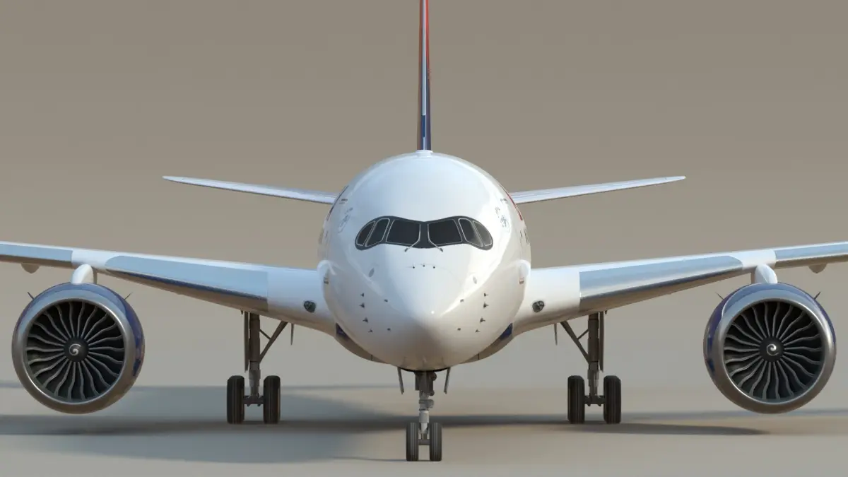 Delta Air Lines A350 SC 3D model