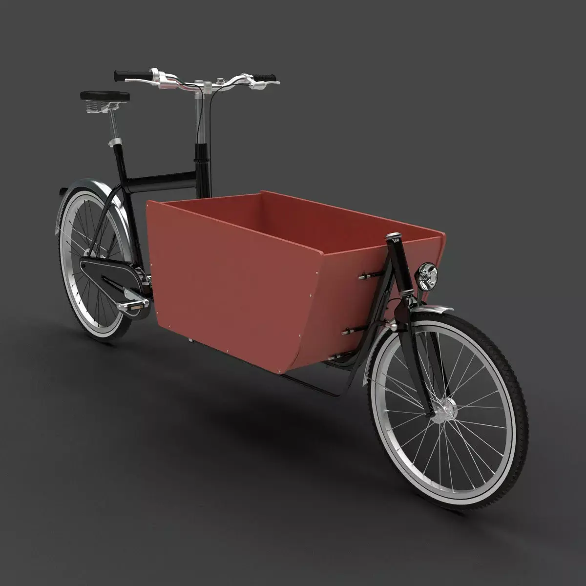 Freight Bicycle 3D model