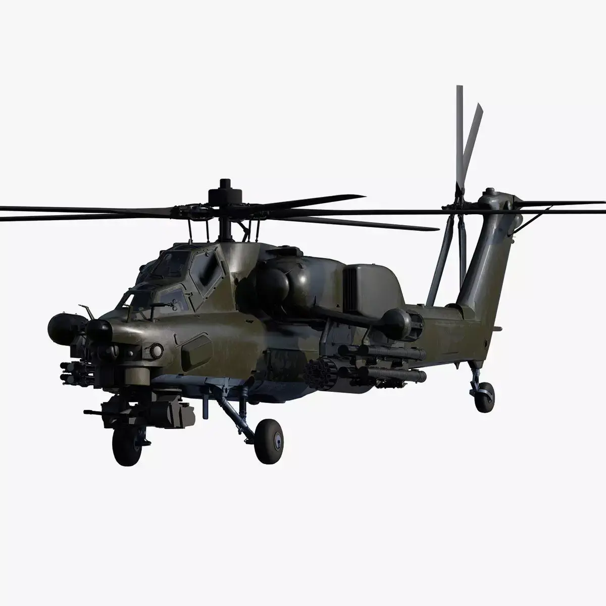 Attack Helicopter MI-28 Havoc 3D model