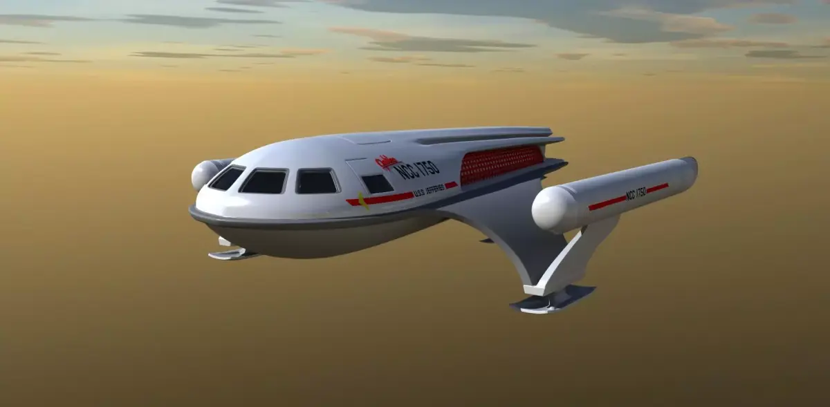 GalileoShuttle spacecraft 3D model