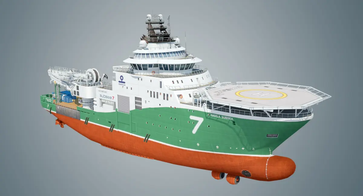 Low Poly Industrial Ship 3D model
