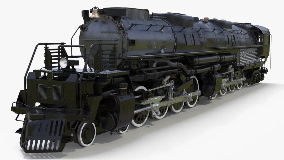 Worn Locomotive 3D model
