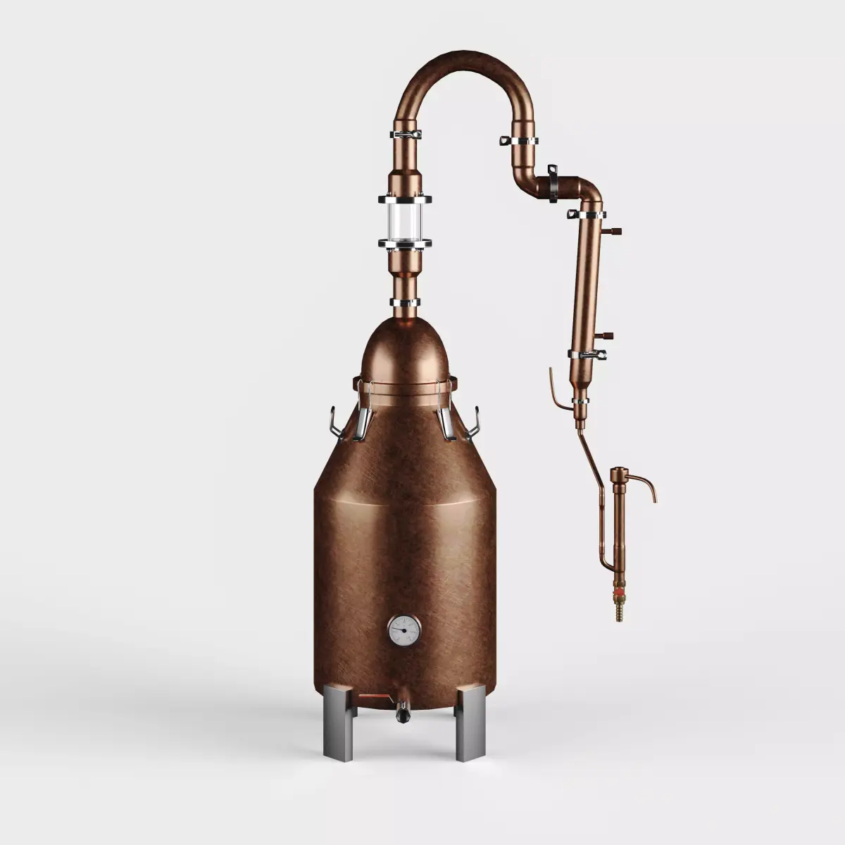 Copper Distiller 3D model