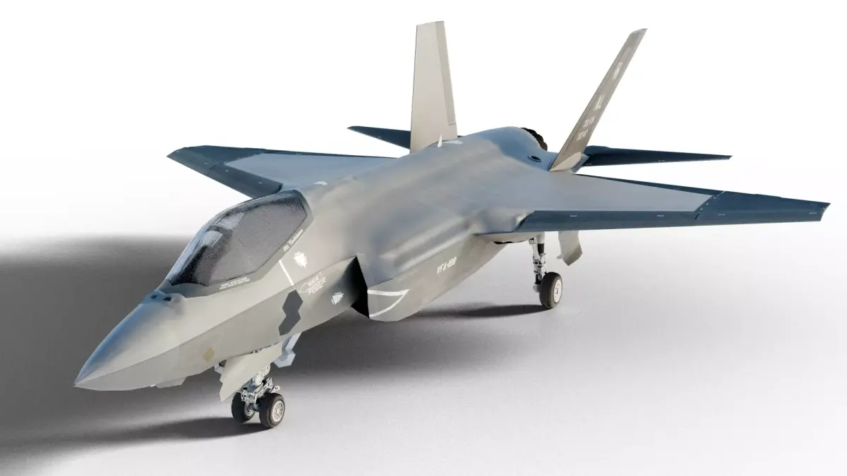 F-35C Lightning II 3D Model 3D model