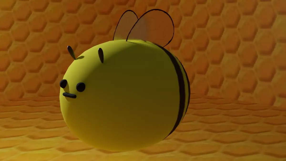 Abeja bee Free 3D model