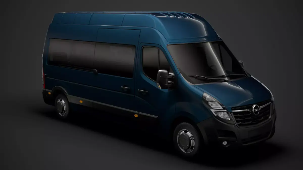 Opel Movano L3H3 Minibus 2020 3D model