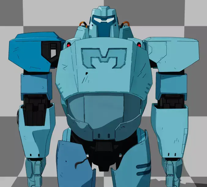 Dispatch Mechaman 3D model